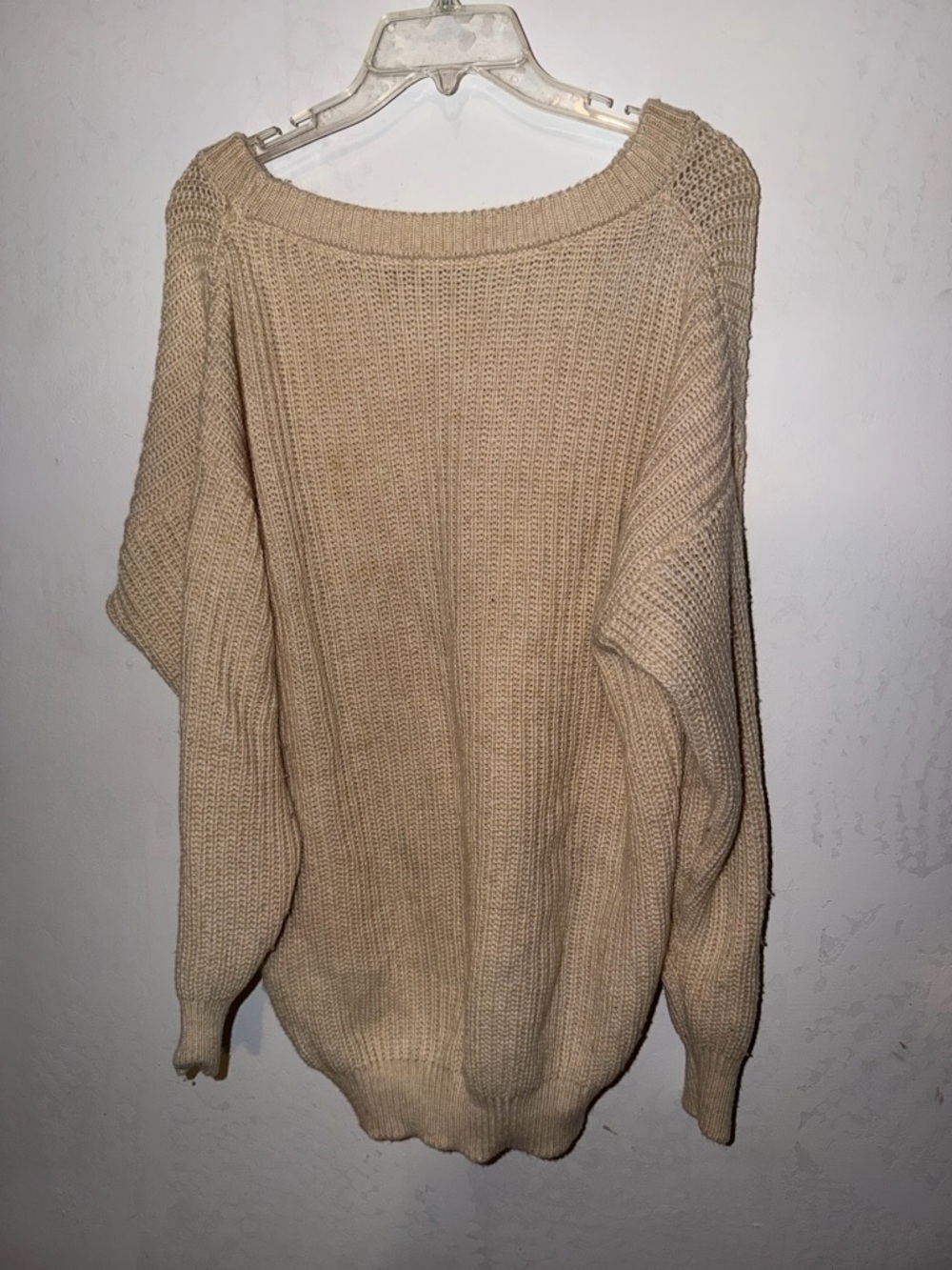 Cozy Cream Women's Knit Sweater - Picture 2 of 2